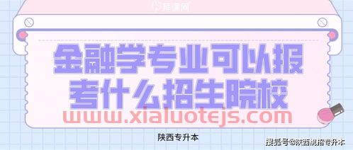 金融学本科可以考什么专业（金融学本科可以找什么工作）