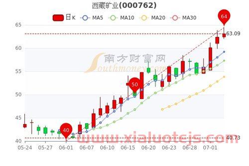 西藏矿业股票