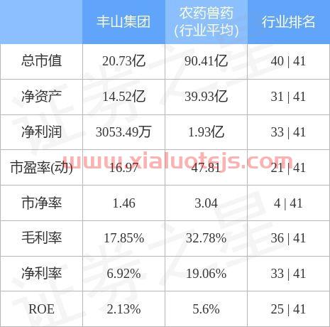 丰山集团股吧
