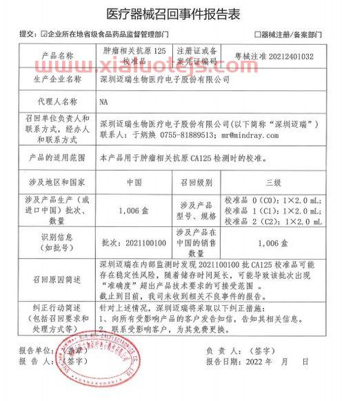 深圳迈瑞生物医疗