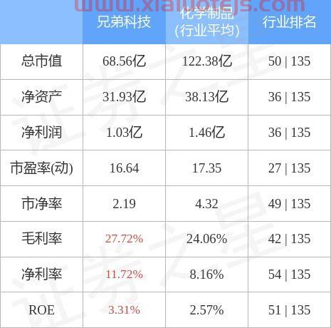 兄弟科技股票